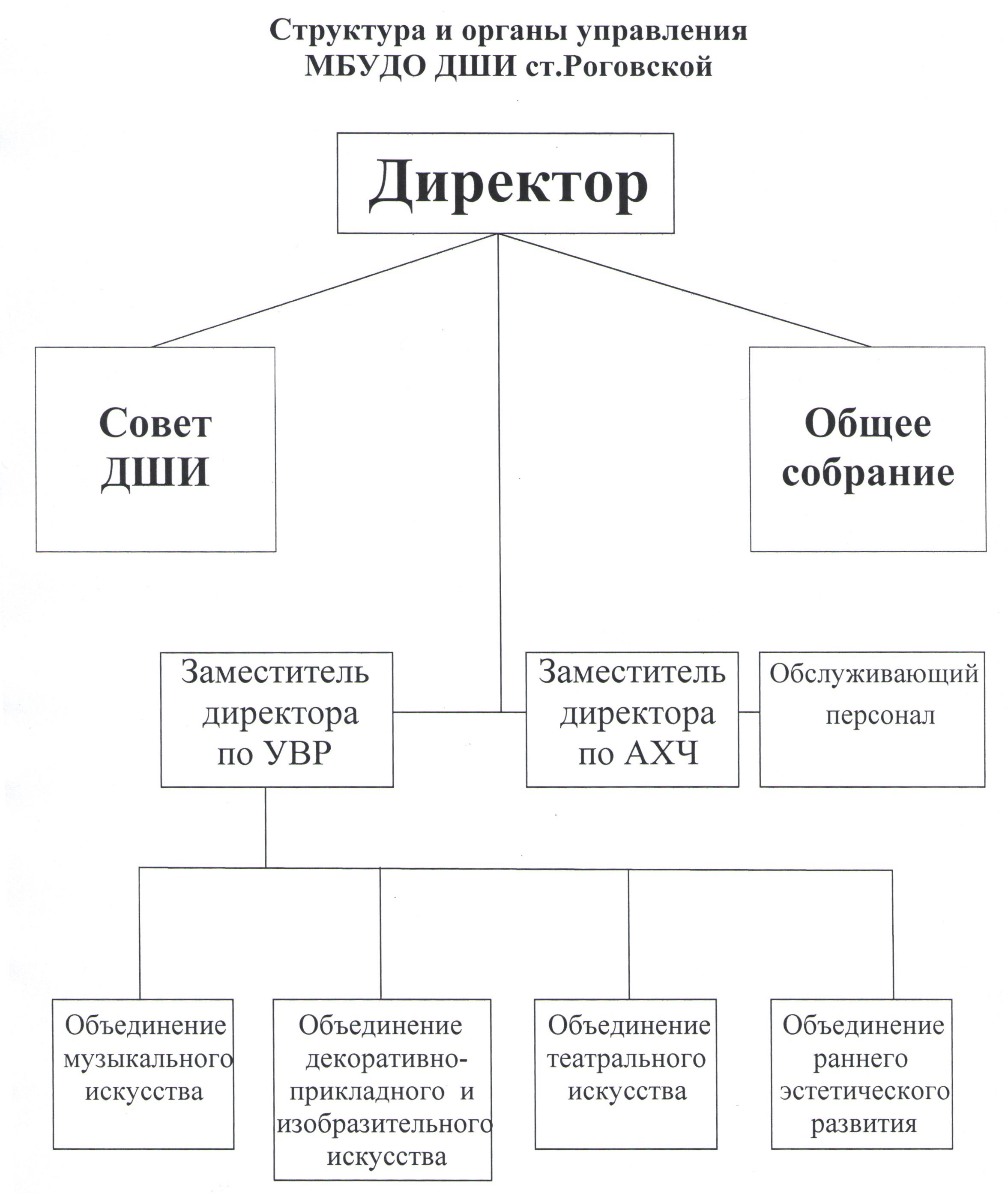 Структура и органы управления образовательной организацией